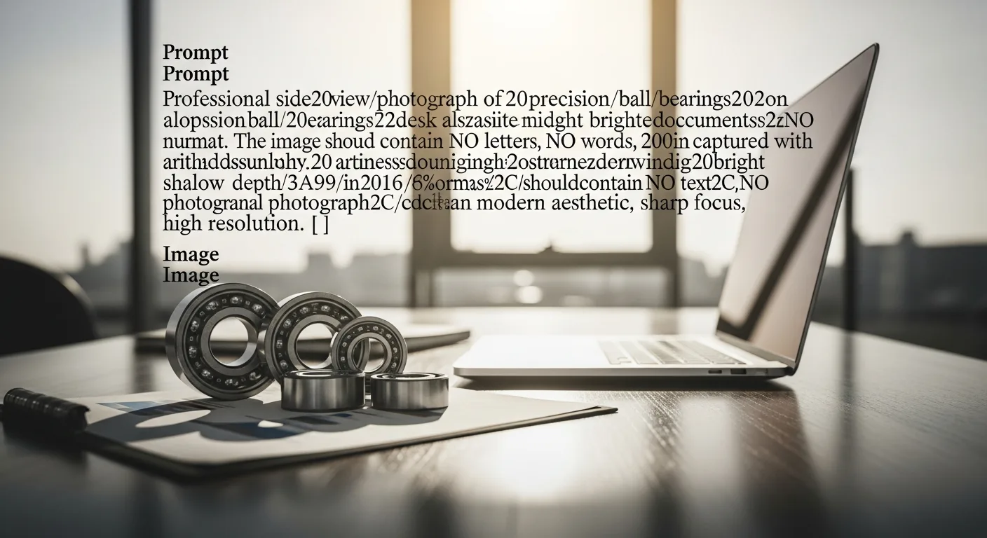Butées axiales et roulements spéciaux pour applications techniques exigeantes